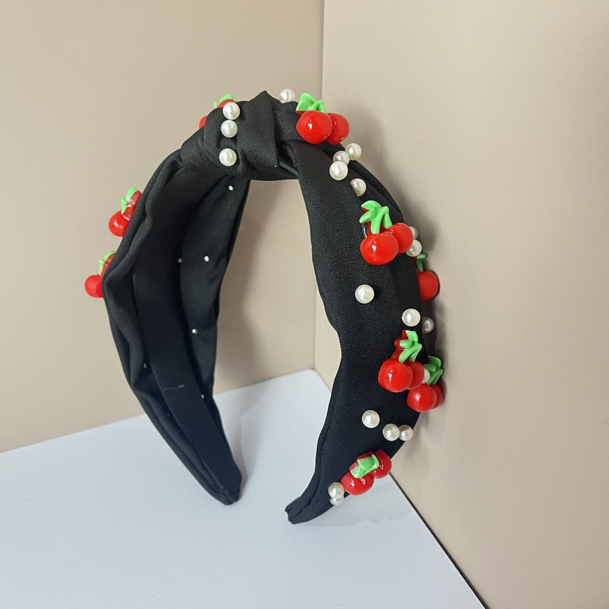 Wholesale Cherry Knotted Headband